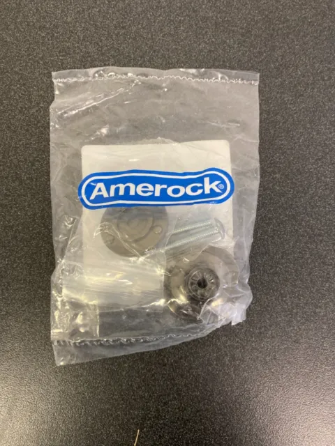 Amerock Rochdale 1-1/4 in (32 mm) Diameter Graphite Round Cabinet Knob