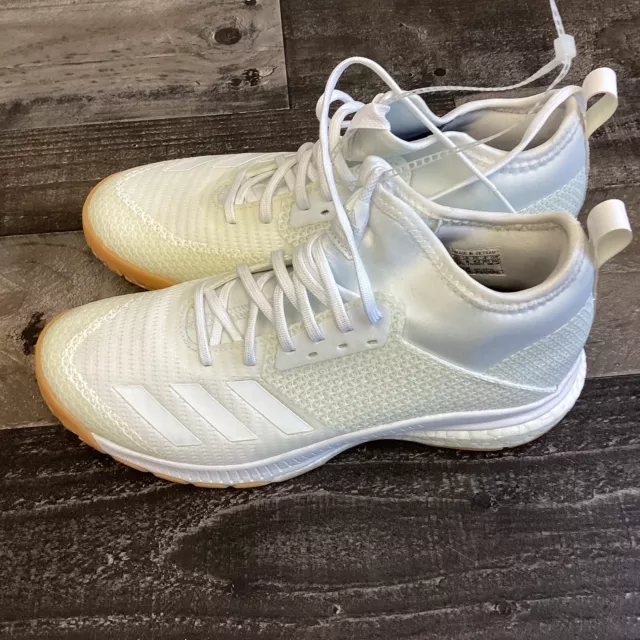 ADIDAS CRAZYFLIGHT X 3 Mid Volleyball Womens White Sneakers
