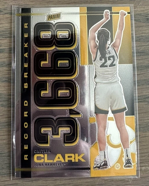 2024 PANINI CAITLIN Clark Collection Record Breaker RB CC Iowa 2024-panini-caitlin-clark-collection-record-breaker-rb-cc-iowa