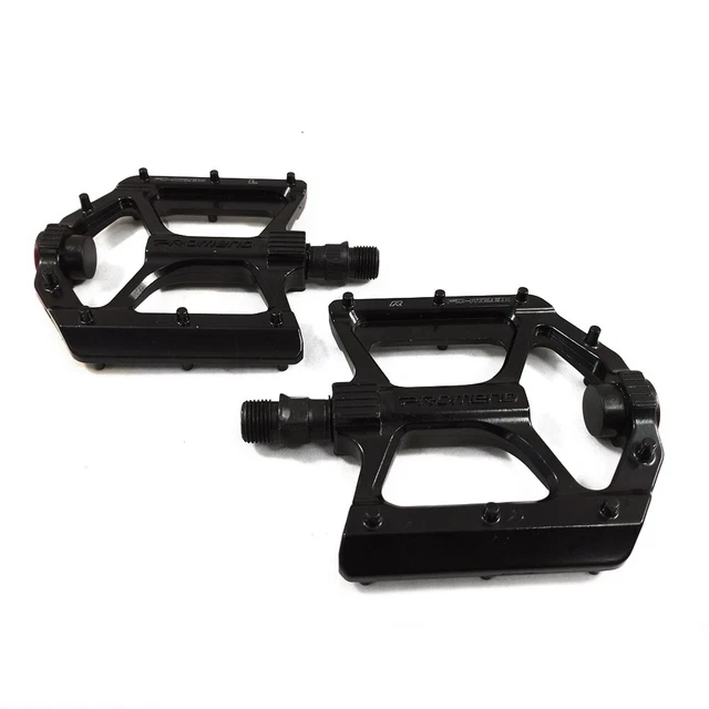 Bicycle Pedals NonSlip Metal Mountain Road Bike 9/16" Set Black