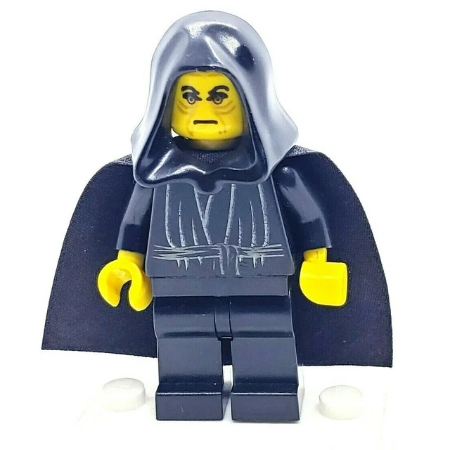 LEGO MINIFIGURE STAR Wars Emperor Palpatine Yellow Head Sith Lord