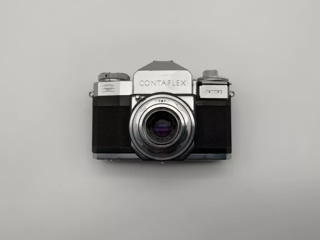 Zeiss Ikon Contaflex Kamera Synchro Compur Analogkamera Kompaktkamera 35mm