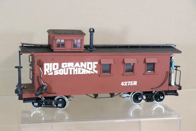 DELTON LOCOMOTIVE WORKS RIO GRANDE SOUTHERN CABOOSE 4275R ob