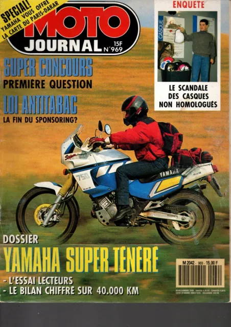 Moto Journal N0969 90 Yamaha Super Tenere 750