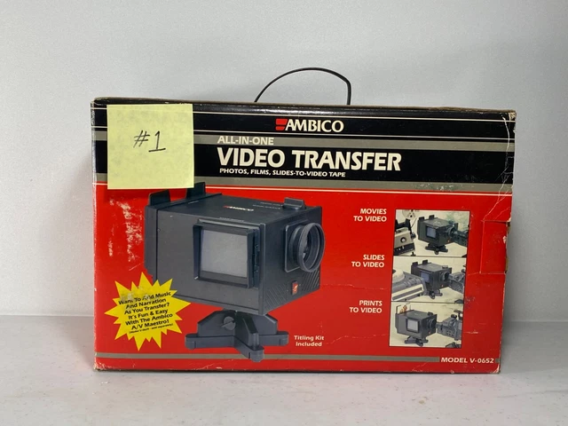 Ambico All-in-one Video Transfer Model V-0652 In Box, Used - Nice Condition!