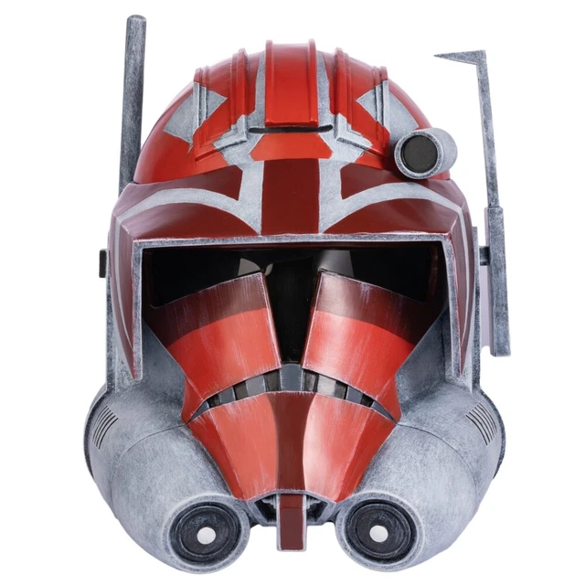 Xcoser 1:1 Star Wars Clone Wars Captain Vaughn Helmet Cosplay Props Halloween