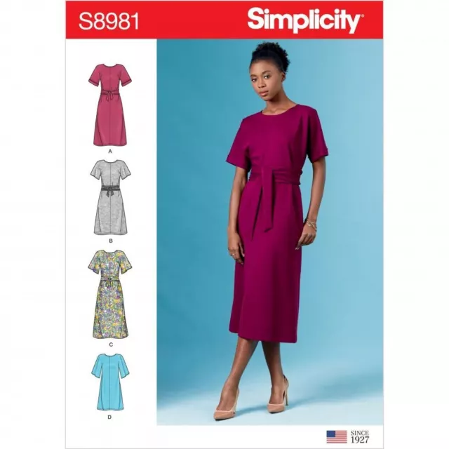 Simplicity Sewing Pattern 8981 R5 (14-16-18-20-22)