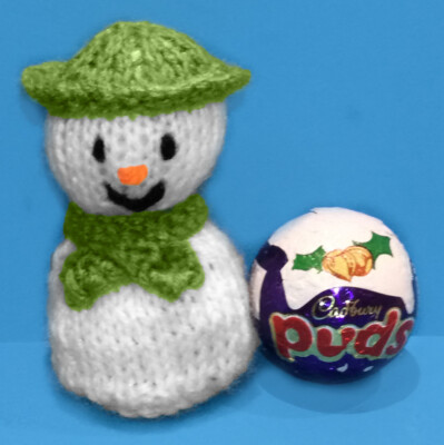 Knitting Pattern-Santa Robin CHOCOLATE ORANGE Copertura/15 CM di Natale Giocattolo 
