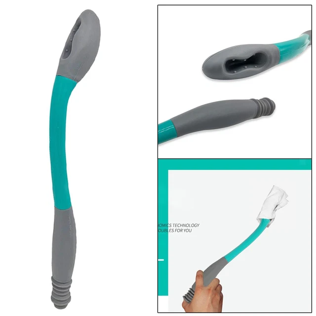 38 cm langer Toilettenhelfer, Bodenwischer, Toilettenhilfe zum Abwischen,