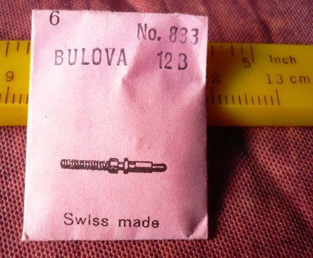 Winding Stem Albero Di Carica Tige NOS MOVADO 800M - Foto 4