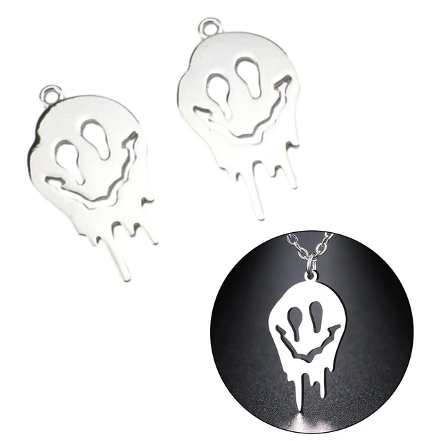 Colliers Luminescents Halloween - Perles Fluorescentes, Pendentifs Feutre - Pour Costume Et Décoration - 6
