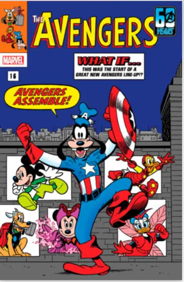 Amazing Spider-Man 45 Nm What If? Avengers 16 Disney Variant Marvel Comics 2024