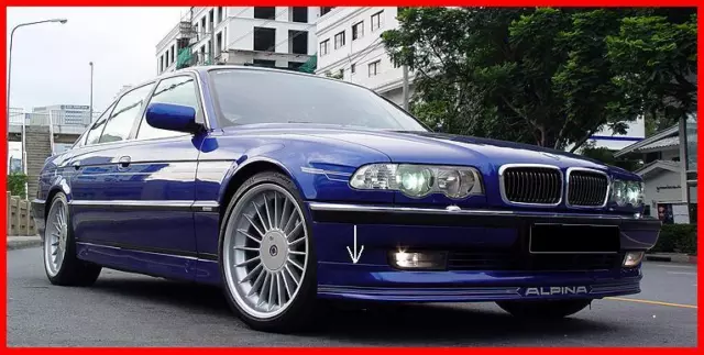 BMW E38 FRONT SKIRT / SPOILER / VALANCE / LIP - ALPINA look