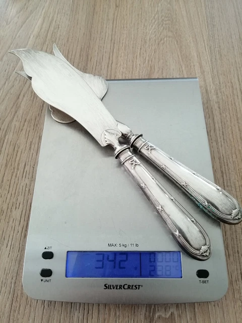 argenteria antica Con Scatola Originale Grammi 340 Circa