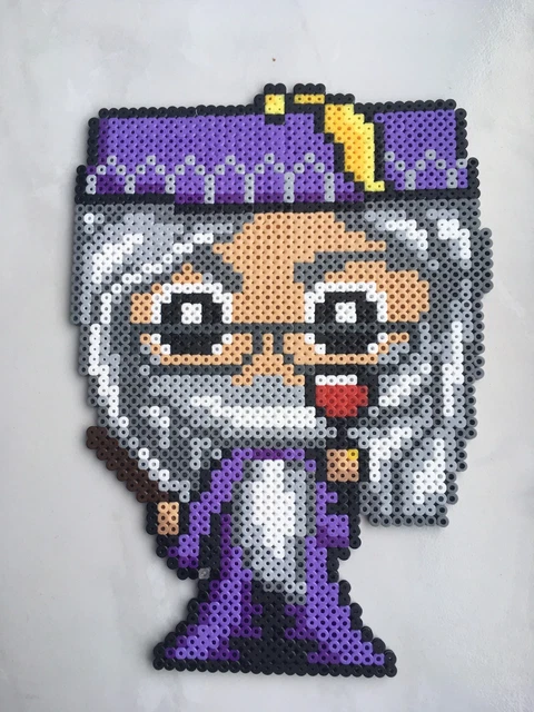 PIXEL ART / Perles A Repasser Albus Dumbledore EUR 10,00 - PicClick IT