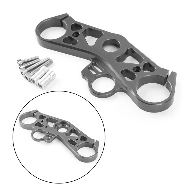 Lowering Té de fourche Front End Upper Top Clamp pour YAMAHA YZF R6 08-16 TI FR