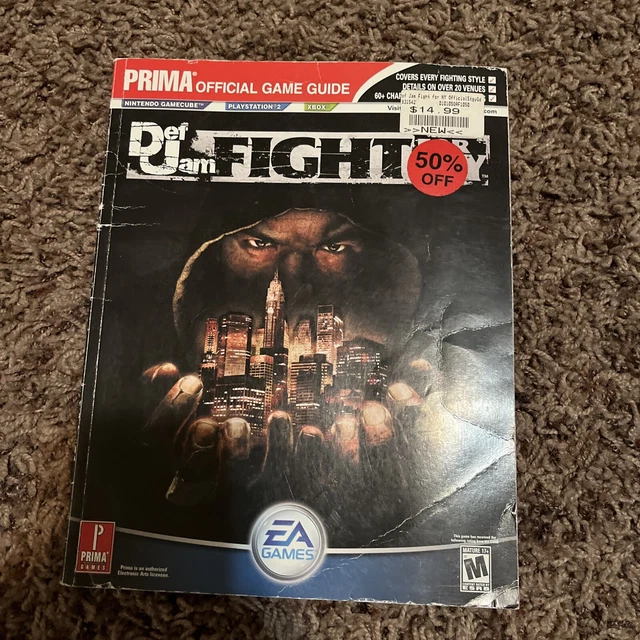 DEF JAM FIGHT for NY Prima Official Strategy Guide (2004, Paperback