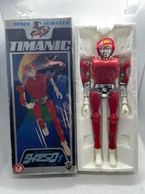 Takara - Timanic - Space Traveler - Microman Personaggio 1 Rosso
