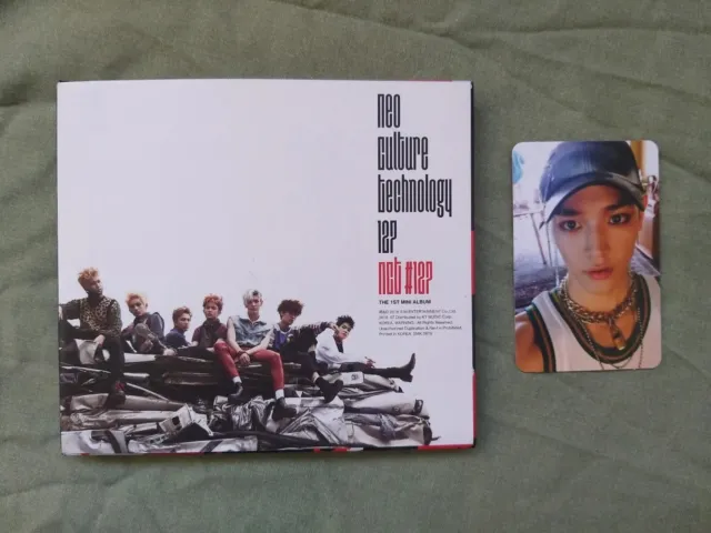 NCT 127 1st Mini Album Firetruck with Taeyoung photocard CD Kpop