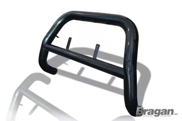 Bull BAR Abar per Volkswagen Transporter T6 2015-2022 Eu Ec Approvato - Nero