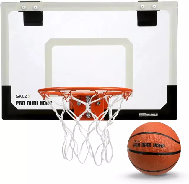 SKLZ Pro Mini Basketball Hoop - Indoor Basketball Hoop with Ball