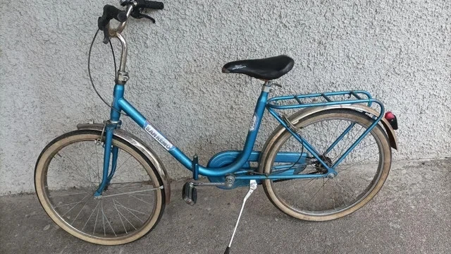 Kit D'autocollants/stickers Pour Vélo Graziella - Reproduction Couleur Bleue