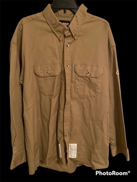 Bullwark Flame Retardant Shirt Workwear Mens XXL