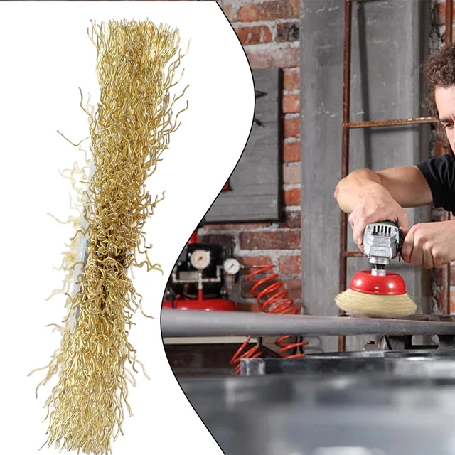 Wire Wheel Brush Cleaning Brush Drill Wire Brush For Deburring For Rust Scale