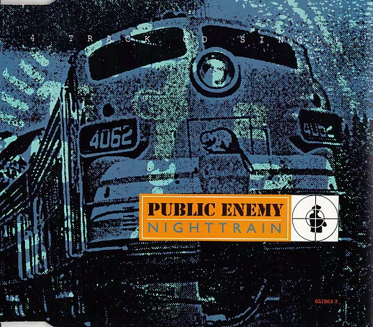 (60) Public Enemy ‎–"Nighttrain"-Rare UK  Def Jam Maxi CD Single 1992-New