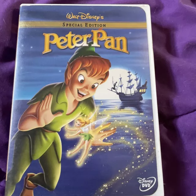 DISNEY'S PETER PAN Special Edition DVD (2002) And Return To Never Land ...