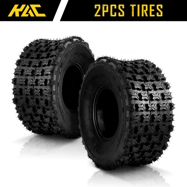 2pcs 22x10-9 22x10x9 ATV tire All Terrain AT 6 Ply Tires Golf Cart Go Kart KAC