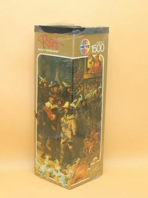 🧩NEU: Rembrandt Ryba 1500 Teile Heye Dreieckpuzzle Puzzle von 1991 jigsaw🧩