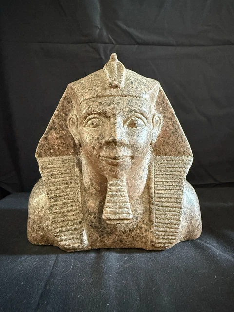 Statuette égyptienne En Céramique - Masque De Pharaon Toutânkhamon, Fait Main