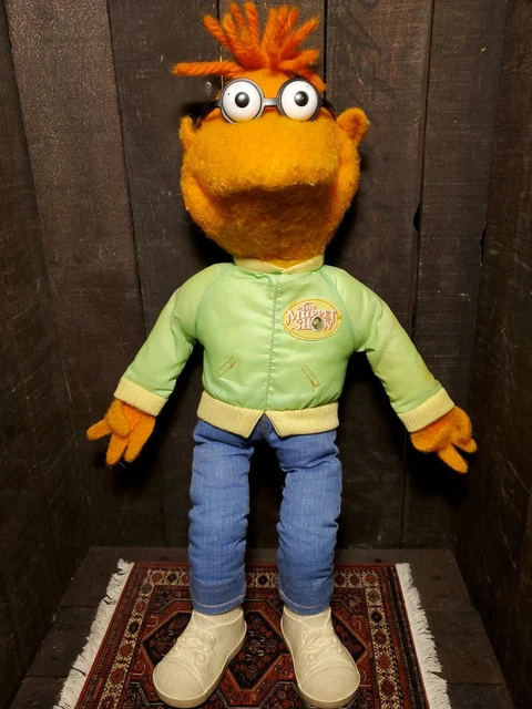 Muppets Scooter Doll Plush Stuffed Fisher Price 853 Vintage 17 inch Great Shape!