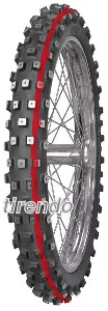 1x Motocross-Reifen Mitas XT994 Winter Friction 80/100 -21 51M