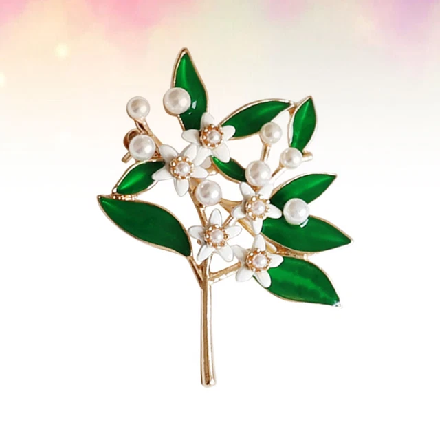 Flower Lapel Pin Brooch for Women Miss The Flowers Temperament