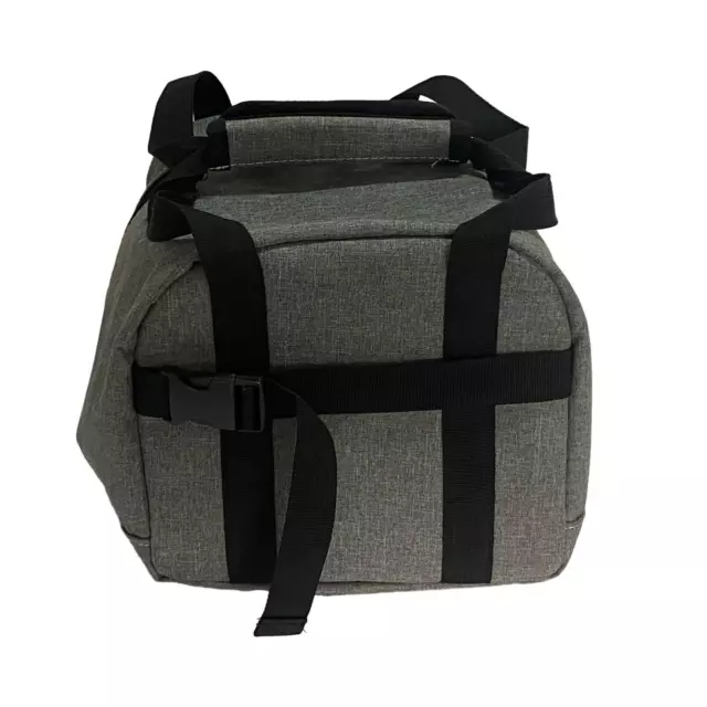 Single Bowling Ball Bag Carrying Bag with Padded Ball Stand Double Zipper