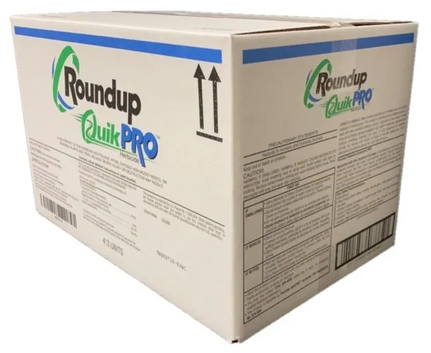 Roundup QuikPro 27.2lbs (4 jugs) Herbicide/Weed killer-Very FAST acting product