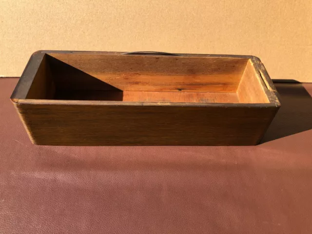 Nähmaschinen Schublade Kasten Regal Holz Shabby chic alte Holzkiste