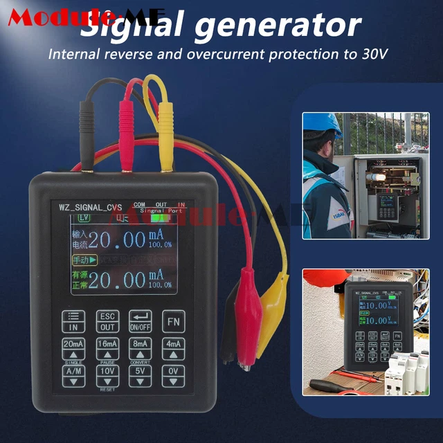 010V 420MA SIGNAL Generator Signal Source Current Voltage Signal Calibrator £53.99 PicClick UK