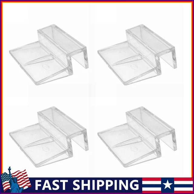 6mm 8mm 10mm 12mm 4pcs Aquarium Acrylic Bracket Fish Tank Lid Stand Clamp Cover