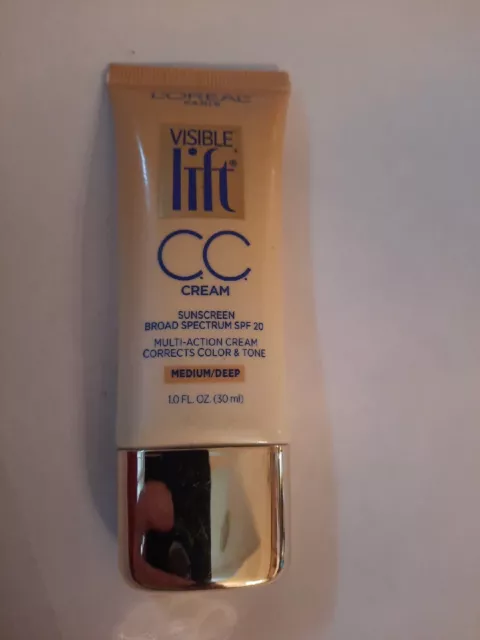 LOREAL Visible Lift CC CREAM ~ MEDIUM / DEEP #181 ~ SEALED DISCONTINUED