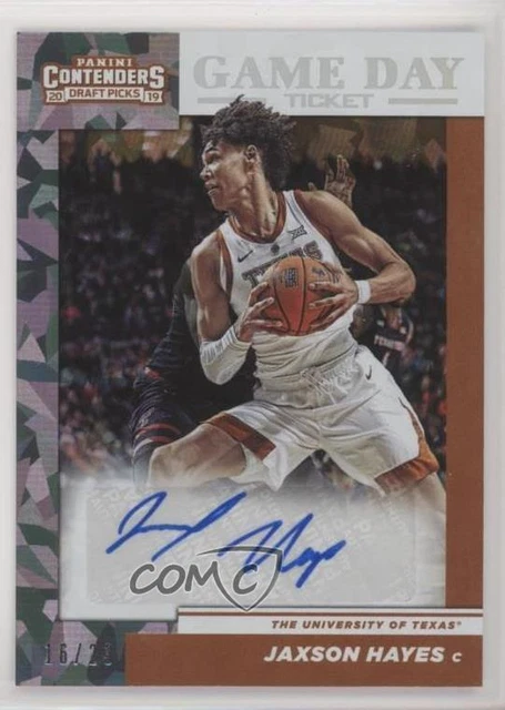 2019 Contenders Draft Picks Cracked Ice Ticket /23 Jaxson Hayes Rookie Auto RC