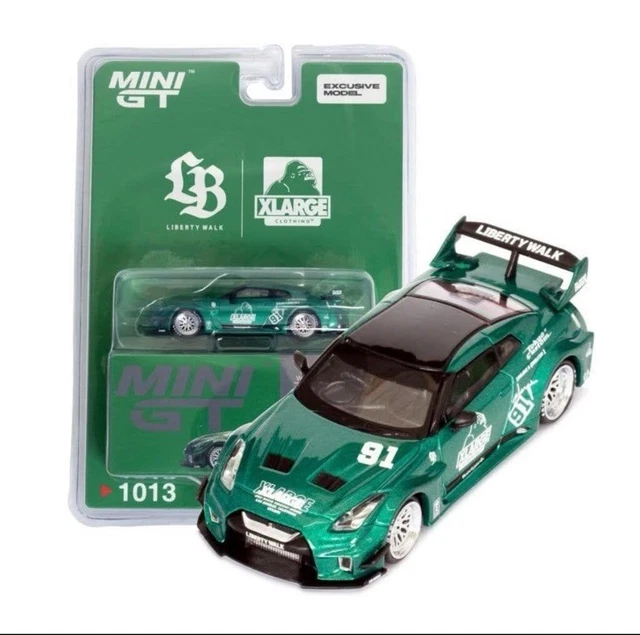 MINI GT 718 LB WORKS Nissan GT-R R35 Type 2 Salão Diecast 5