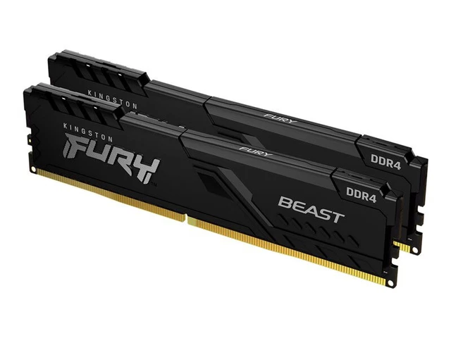 HyperX FURY 2 X 8Go DDR4 2400MHz PC4-19200 HX424C15FB2K2/16 DIMM Mémoire RAM