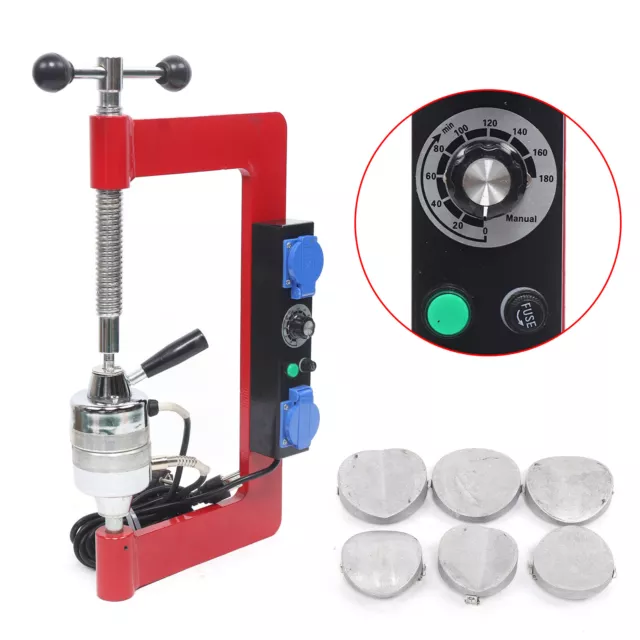 Auto Tyre Repair Machine Kit Tire Patches Machine Vulcanizing Machine Set 110V