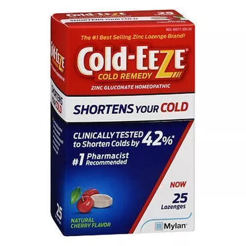 Cold Eeze cold Remedy 25 Lozenges By Cold-Eeze