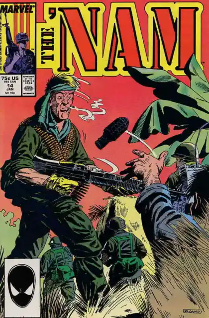 Nam, The #14 VF; Marvel | Vietnam War comic - we combine shipping
