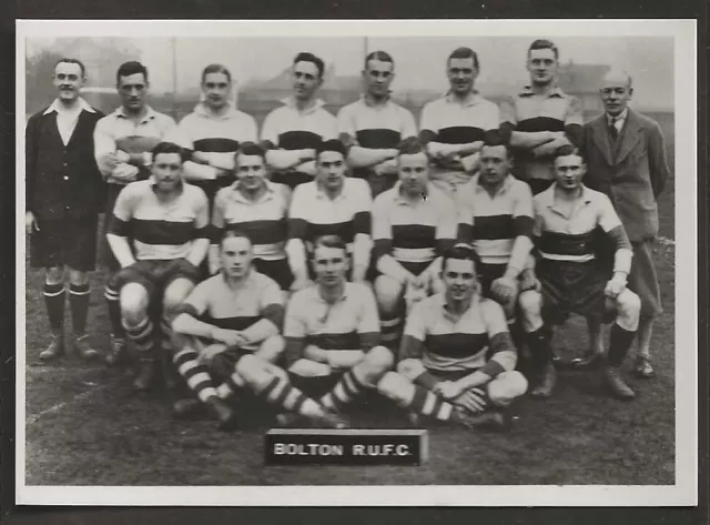 Ardath-Photocards A Lancs Football 1936 (Lf110)-#041- Rugby - Bolton Rufc