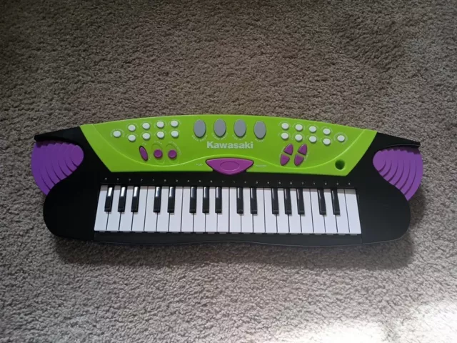 Kawasaki Music Piano Recording Keyboard Purple Green